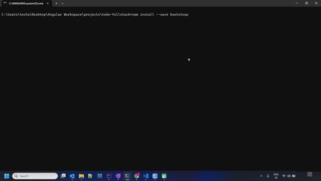 Install bootstrap to Angular 16 - Building a Full Stack Todo App with Angular 16 and Spring Boot 3 смотреть онлайн