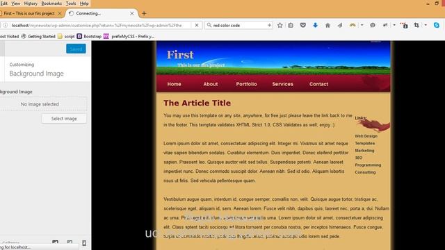 How to add background color in wordpress смотреть онлайн
