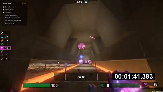 Reflex - All Training Levels 100% Speedrun (3:13s)