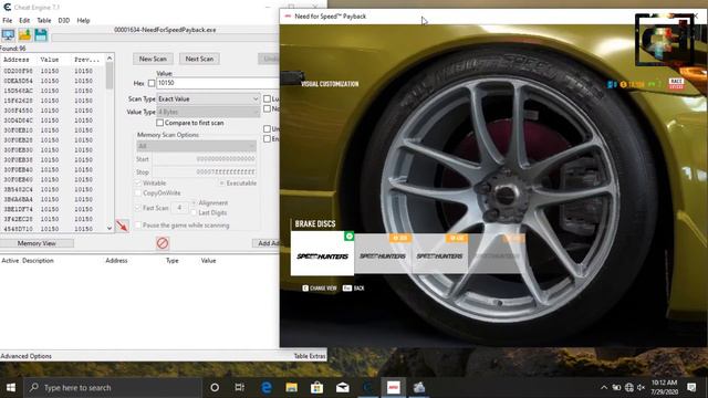 NFS Payback $$$$$$$ Money Hack cheat Engine смотреть онлайн