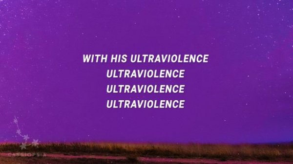 Lana Del Rey - Ultraviolence