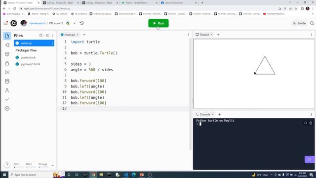 Python Turtle Lesson 2 смотреть онлайн