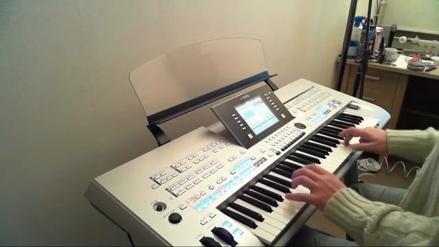 Besame Mucho Performed On Yamaha Tyros 4 Gypsy Style Rosenberg Trio смотреть онлайн