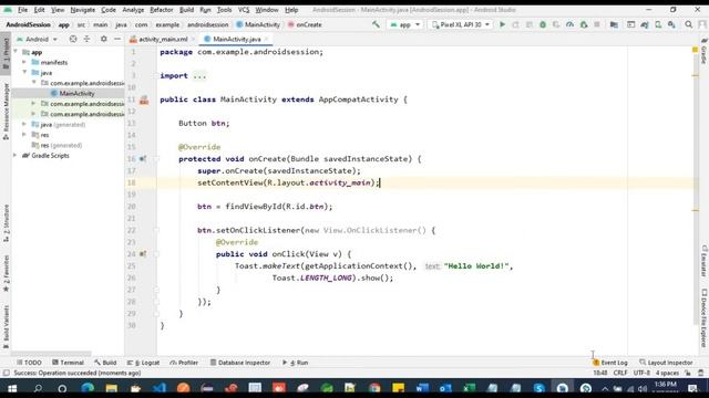 Android Toast Message Is Not Showing in Emulator || toast not working in android studio 2021 смотреть онлайн