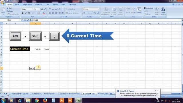 Popular 10 Excel Shortcut Keys - Part-1 смотреть онлайн