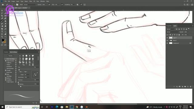 Making of Different Hand Poses | Hand Pose Sketch | Time-lapse смотреть онлайн