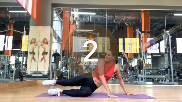 Всего 5 минут! Упражнения с акцентом на НИЖНИЙ ПРЕСС ? Делаем красивые полосочки. Рельефный животик смотреть онлайн