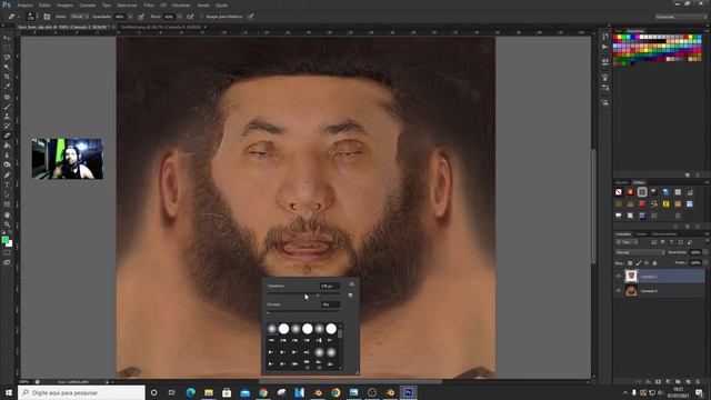 live facemaker pes 2021 tutorial e dicas . (criando rosto real no blender) смотреть онлайн