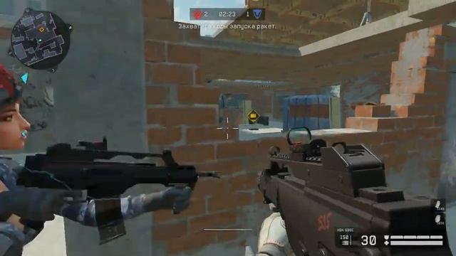 Warface - G36C на кв у всей команды (1) смотреть онлайн