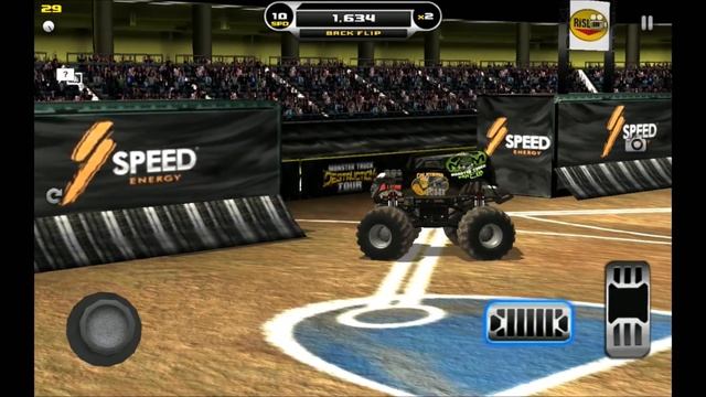 Monster Jam Video Game Steel Titans vs Monster Truck Destruction Freestyle Backflip Championship смотреть онлайн