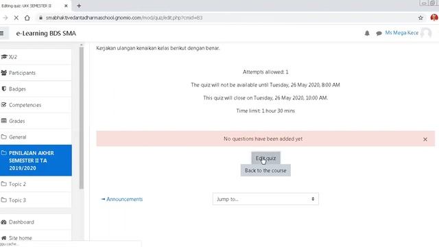 TUTORIAL INPUT SOAL DI e-LEARNING ( BERBASIS MOODLE) BDS SMA смотреть онлайн