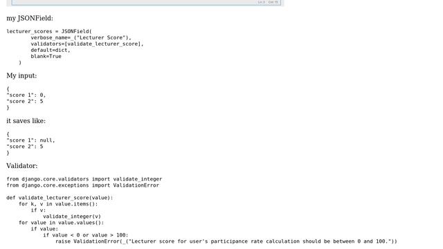 Django JSONField does not save 0 value смотреть онлайн