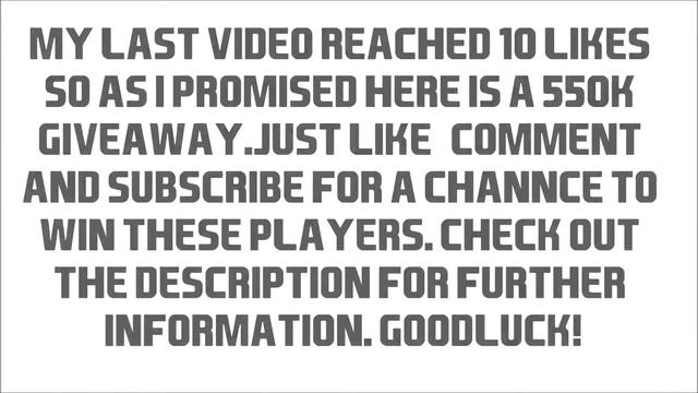 Fifa 14 PS3/4 Giveaway | 550k worth of players Ft. IF Hulk and IF Handanovic | смотреть онлайн