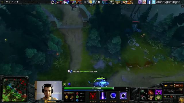 Dota 2 Ability Draft - 1000+ Movement Speed Luna Live Gameplay Commentary смотреть онлайн