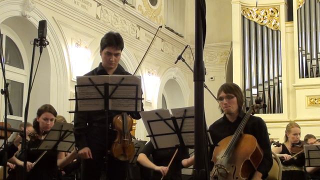 J. Brahms Double concerto. Philipp Krylov, Arseniy Beznosikov 1/3 смотреть онлайн