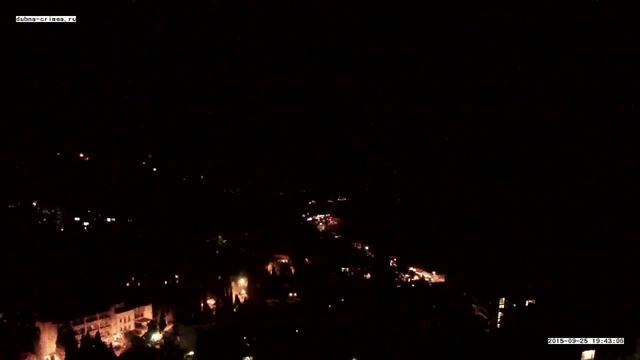 Алушта. Вебкамера "Дубна" (убыстрение х750) (21.09.2015-30.09.2015) смотреть онлайн