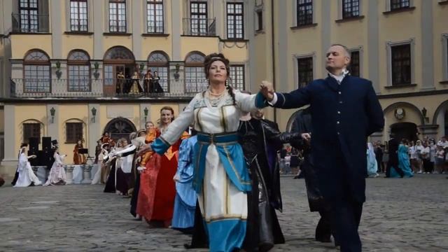 Бал у Радзивиллов в Несвижском замке. Реконструкция 2021г. смотреть онлайн