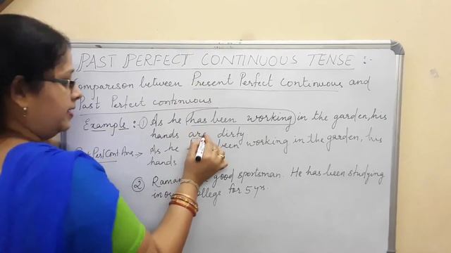 Past Perfect Continuous Tense смотреть онлайн