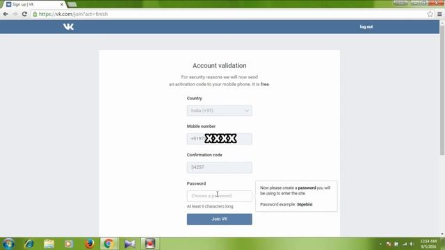 how to create VK account কি ভাবে ভিকে একাউন খুলবেন смотреть онлайн