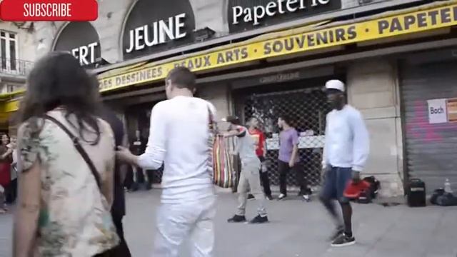 Брейк-данс на улице Парижа / Breakdance on the street of Paris смотреть онлайн