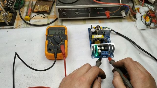 Отличный Импульсный Блок Питания из Китая. 36 вольт 5 ампер! смотреть онлайн