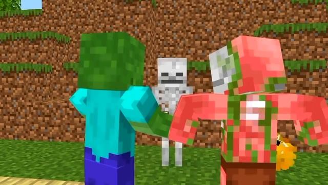 Monster School : CRAFTING FUNNY CHALLENGE - Minecraft Animation