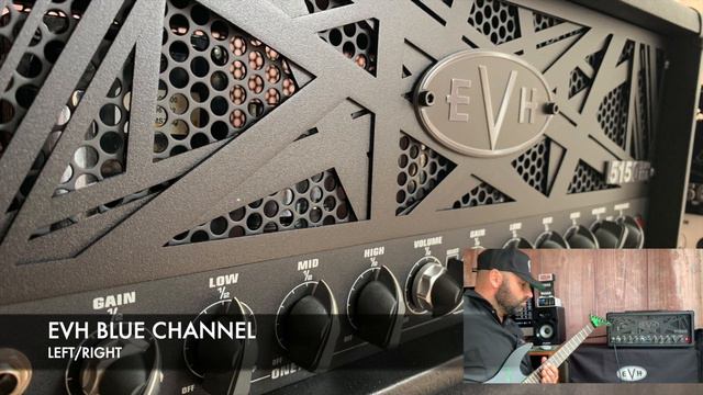 EVH 5150III 50S 6L6  50 WATT STEALTH MINI BLUE CHANNEL DEMO,BEST 50 WATT HEAD?