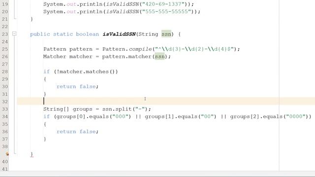 How to Validate a Social Security Number Using Java (Simple) смотреть онлайн