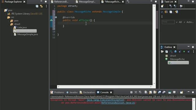 Java POO 13 : @Override смотреть онлайн