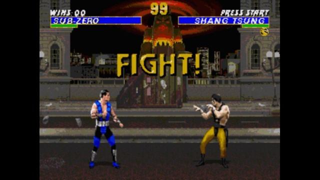 Sega Mega Drive 2 (Smd) 16-bit Mortal Kombat 3 Башня WARRIOR