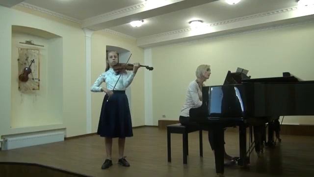Заєць Анна_Скрипка, В.А.Моцарт Концерт «Аделаіда» 1 ч. смотреть онлайн