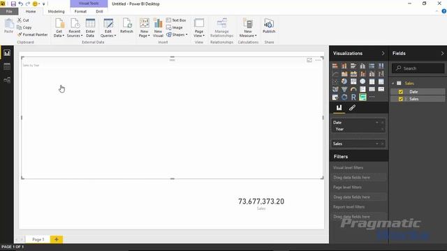 Power BI Custom Visuals - Calendar Visualization смотреть онлайн