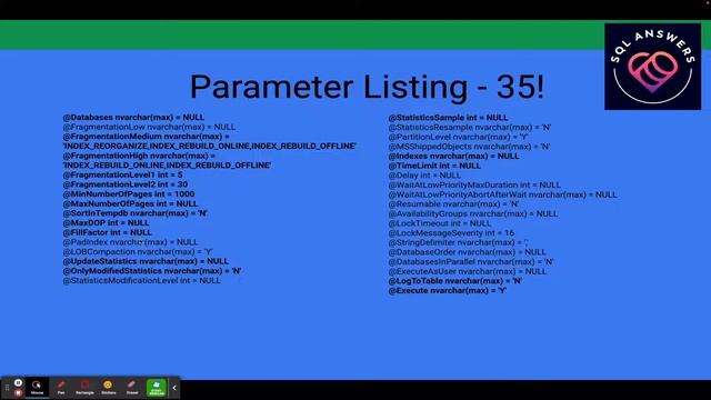 SQL Server Index Maintenance - OLA Hallengren Index Optimize смотреть онлайн