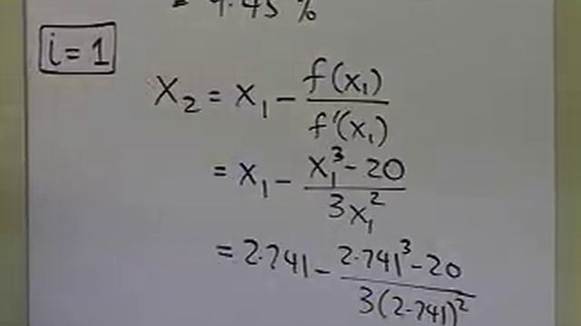 Newton-Raphson Method: Example смотреть онлайн