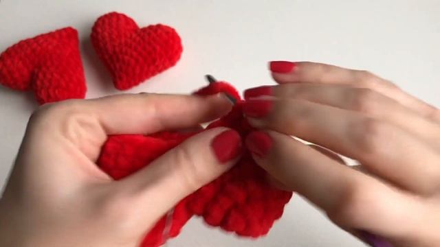 Валентинка. Сердечко крючком. Мастер-класс смотреть онлайн