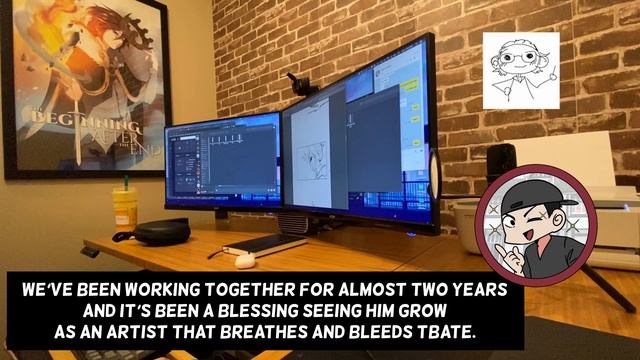 TurtleMe's Creative Journey for The Beginning After The End | Tapas Artist Spotlight смотреть онлайн