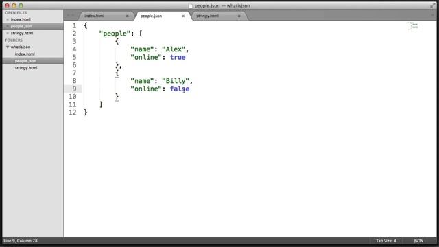 What is JSON? Linting (Part 2/4) смотреть онлайн