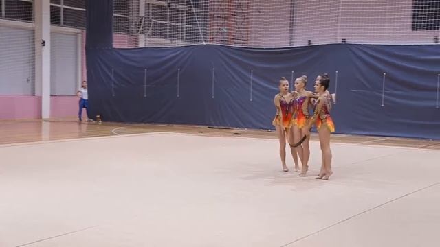 Художественная гимнастика/МС, 2001 г.р./обручи/Кстово 2016 смотреть онлайн