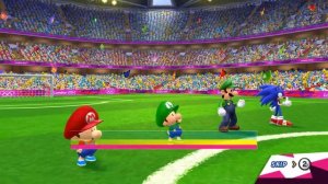 Mario & Sonic at the London 2012 Olympic Games Football Baby Mario, Baby Luigi, Luigi,Sonic Face of