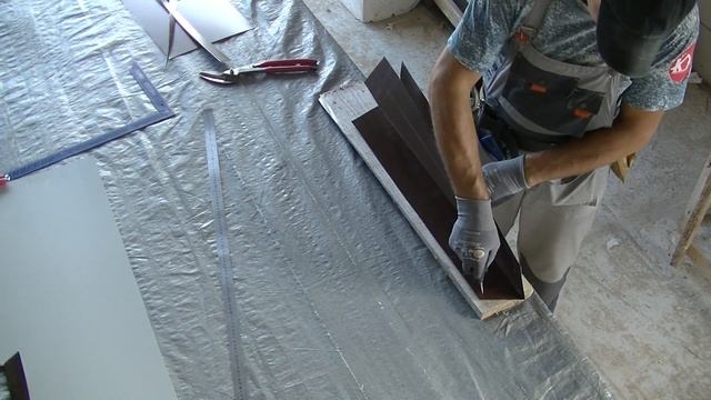 Разуклонка за трубой. Заготовка основы для разуклонки в одну сторону. смотреть онлайн