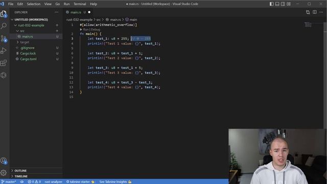 CS 003 - Integer overflows смотреть онлайн