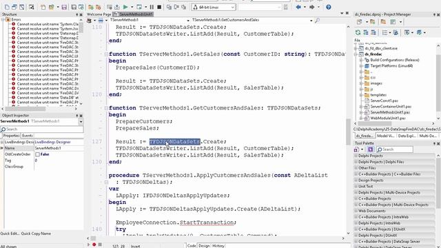 DataSnap REST con FireDAC смотреть онлайн