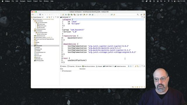 Importing a Gradle project into Eclipse смотреть онлайн