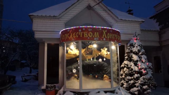 Дьяконский чин Санкт-Петербургской епархии КОЛЯДУЕТ в Тихвинском храме города Сестрорецка смотреть онлайн