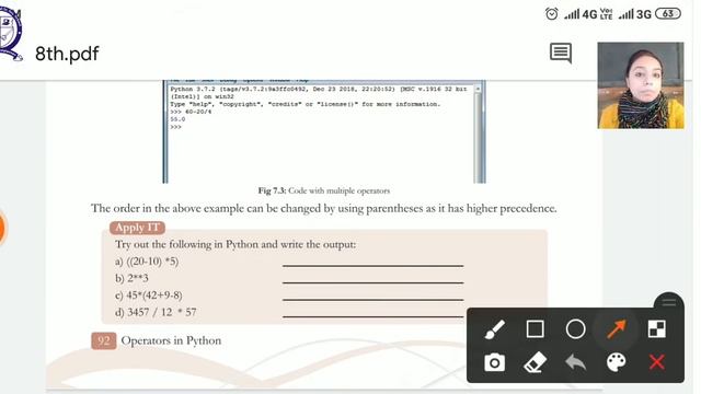 Class-8 || Computers || Ch-7 || Operators in Python смотреть онлайн