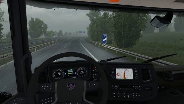 [ETS2] Euro Truck Simulator 2 1.35 -NaturaLux - Scania S - Vak Trailer смотреть онлайн