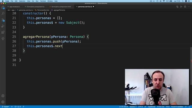 Uso de Observables en Angular смотреть онлайн