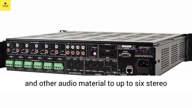 Monoprice 6 Zone Home Audio Multizone Controller and Amplifier Kit смотреть онлайн