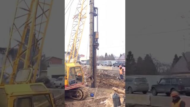 Забивка шпунта ларсена смотреть онлайн