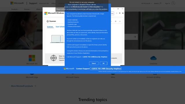 Your computer has been locked SCAM смотреть онлайн